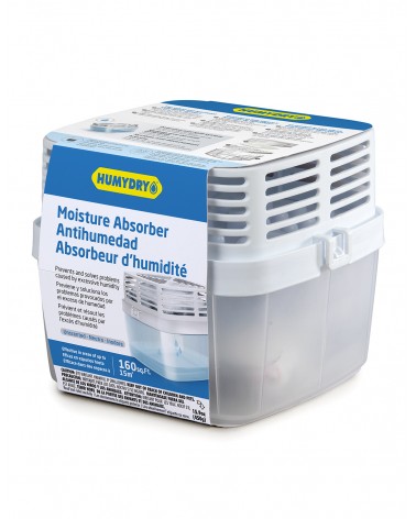 Humydry Premium 450g Dehumidifier Absorbs excess moisture and prevents mold, mildew, stains and odors